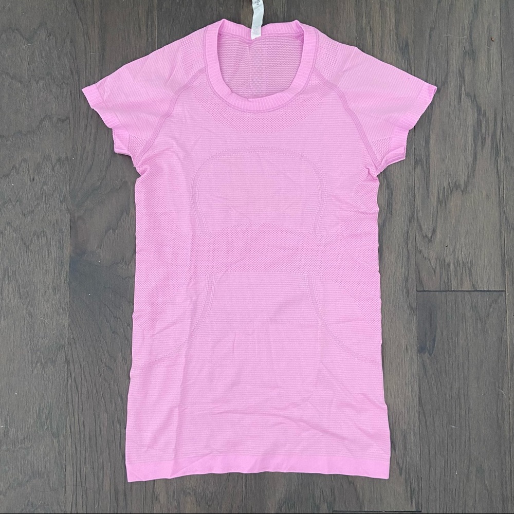 Lululemon Swiftly Short Sleeve Tshirt Pink